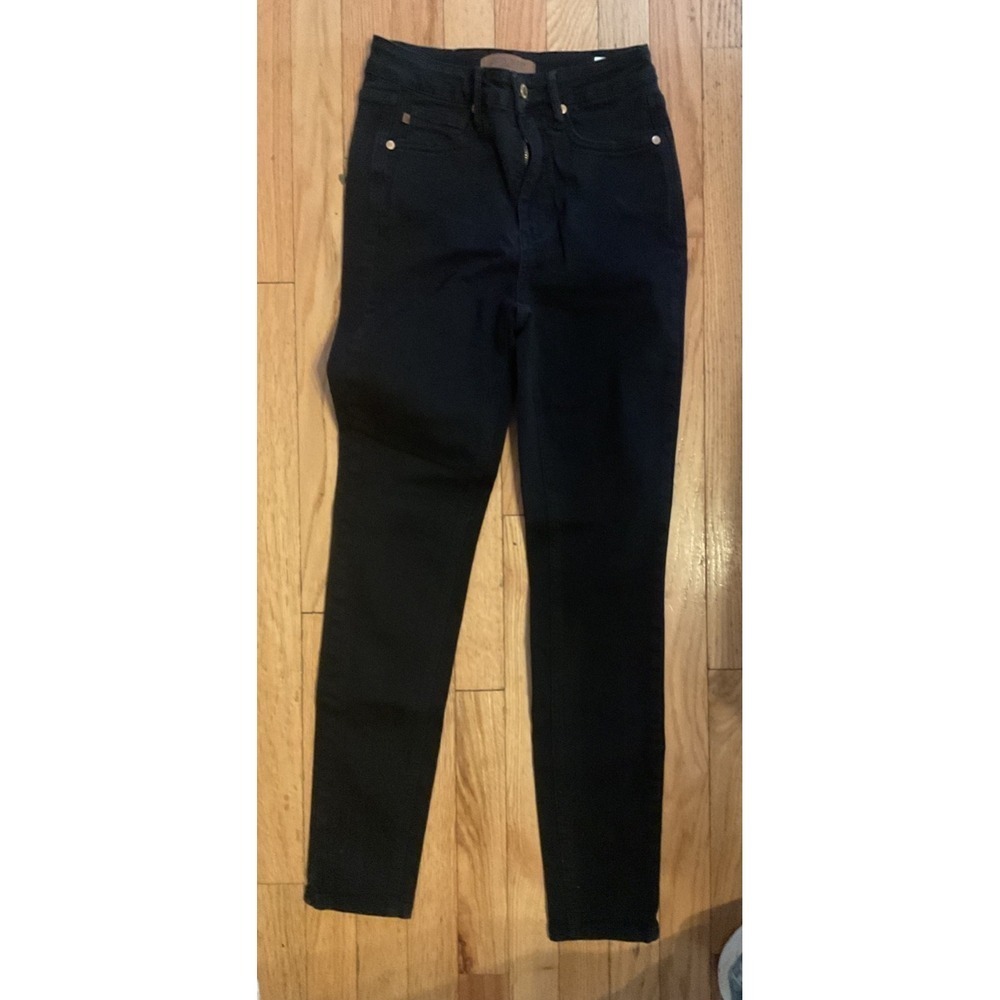 Judy Blue Jeans Womens 3/26 Skinny Fit Black High Rise‎ Stretch Denim T44-2